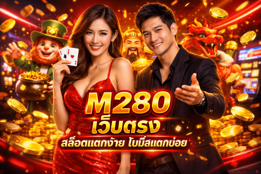 M280 เว็บตรง สล็อตแตกง่าย โบนัสแตกบ่อย