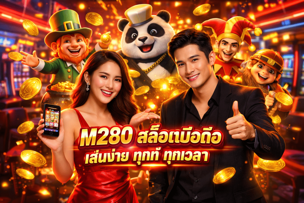 M280 สล็อตมือถือ เล่นง่าย ทุกที่ ทุกเวลา