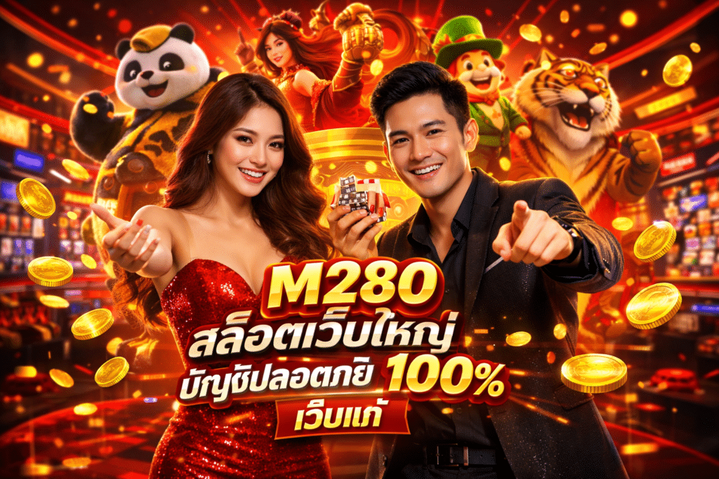 M280 สล็อตเว็บใหญ่ บัญชีปลอดภัย 100% เว็บแท้